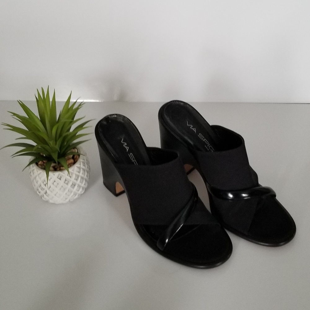 ☘Via spiga... black heel